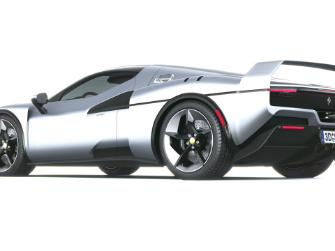 Ferrari SC40 2025 3D Model