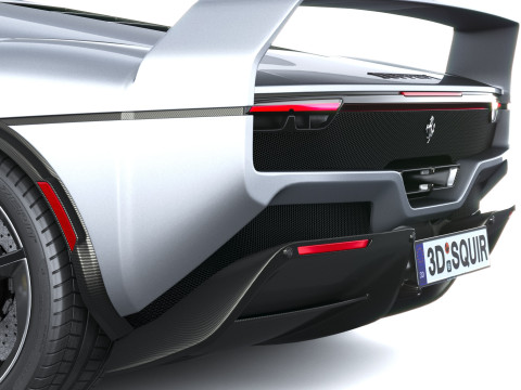 Ferrari SC40 2025 3D Model