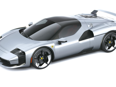 Ferrari SC40 2025 3D Model