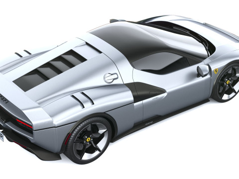 Ferrari SC40 2025 3D Model