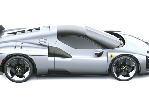 Ferrari SC40 2025 3D Model