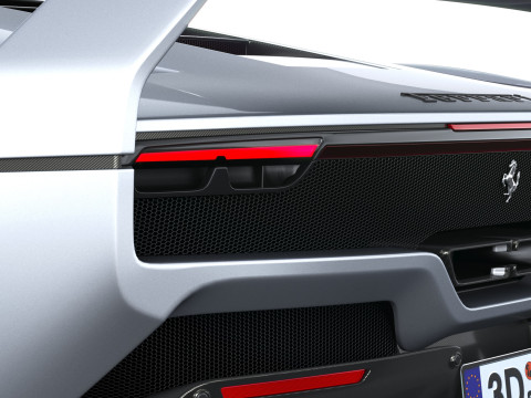 Ferrari SC40 2025 3D Model