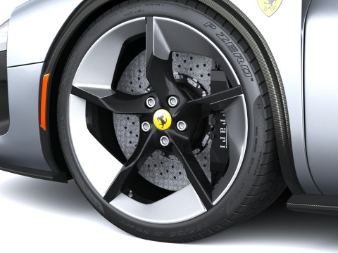 Ferrari SC40 2025 3D Model