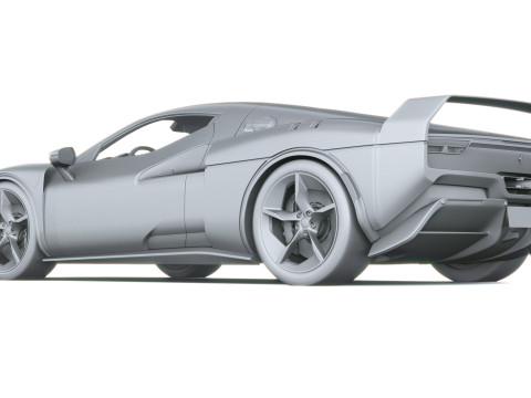 Ferrari SC40 2025 3D Model