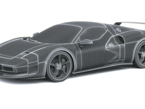 FerrariSC402025 Modello 3D