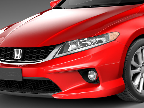 Honda Accord Coupe 2013 3D 모델
