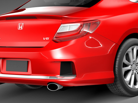 Honda Accord Coupe 2013 3D 모델