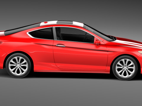 Honda Accord Coupe 2013 3D 모델