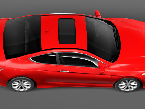 Honda Accord Coupe 2013 3D 모델