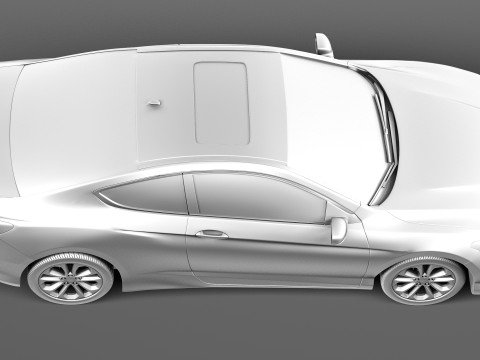 Honda Accord Coupe 2013 3D 모델