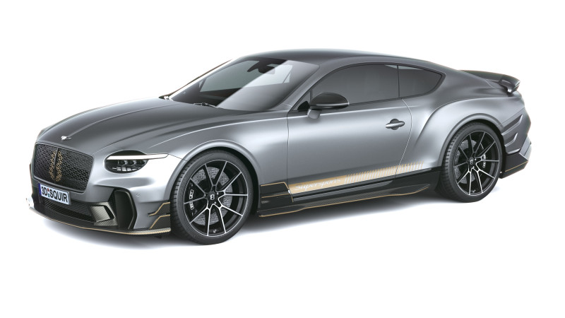 Бентли Континенталь GT Суперспорт 2027 3D Модель .c4d .max .obj .3ds .fbx .stl .blend 