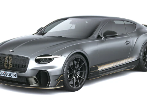 Bentley Continental GT Supersport 2027 Modello 3D