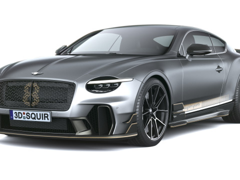 Бентли Континенталь GT Суперспорт 2027 3D Модель