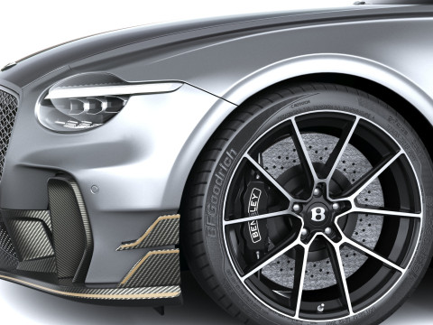 Бентли Континенталь GT Суперспорт 2027 3D Модель