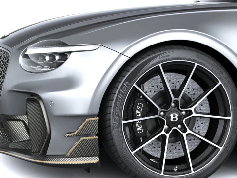 Bentley Continental GT Supersport 2027 Modello 3D