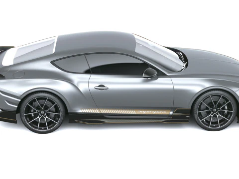 Bentley Continental GT Supersport 2027 Modello 3D