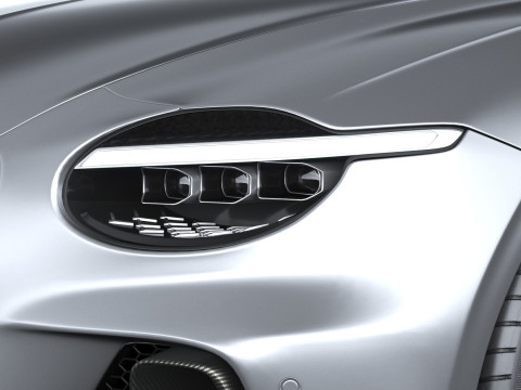 Бентли Континенталь GT Суперспорт 2027 3D Модель