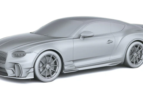 Bentley Continental GT Supersport 2027 Modello 3D