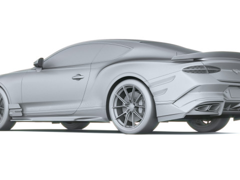 Бентли Континенталь GT Суперспорт 2027 3D Модель