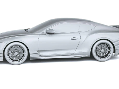 Bentley Continental GT Supersport 2027 Modello 3D