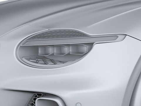 Бентли Континенталь GT Суперспорт 2027 3D Модель