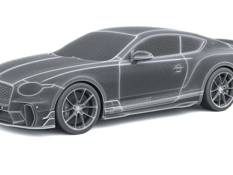 Bentley Continental GT Supersport 2027 Modello 3D