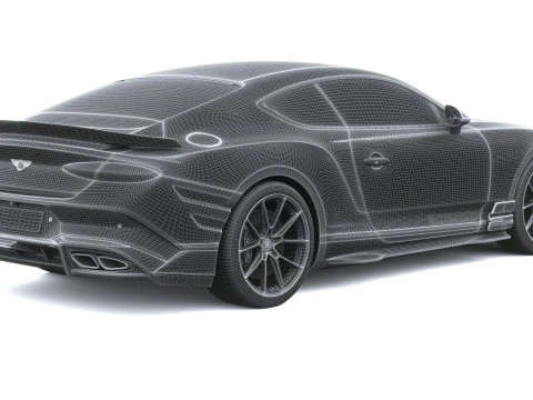 Bentley Continental GT Supersport 2027 Modello 3D
