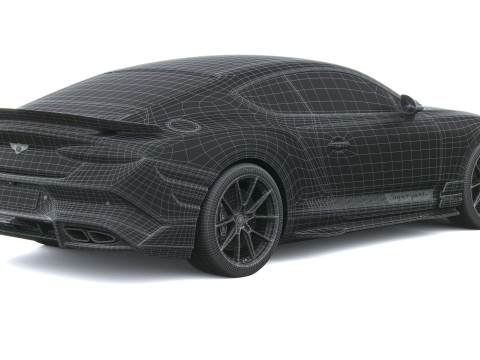 Бентли Континенталь GT Суперспорт 2027 3D Модель