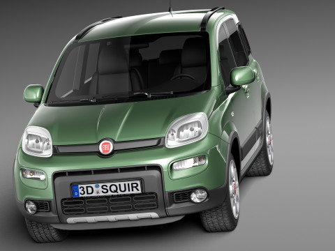 Fiat Panda 4x4 2013 3D Model
