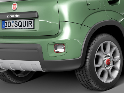 Fiat Panda 4x4 2013 3D Model