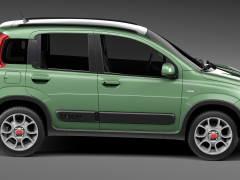 Fiat Panda 4x4 2013 3D Model
