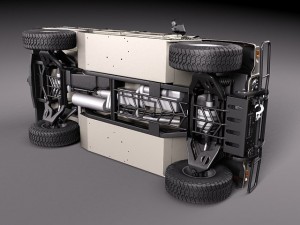 Hummer H1 Wagon Civil 3D 模型
