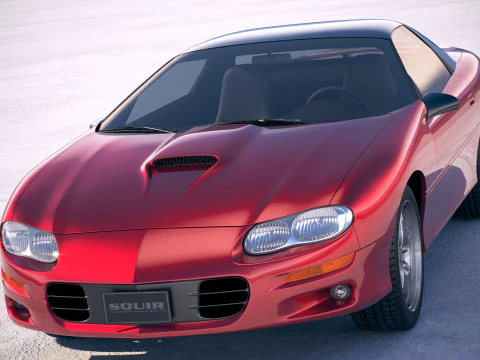 Chevrolet Camaro 1998 Modello 3D