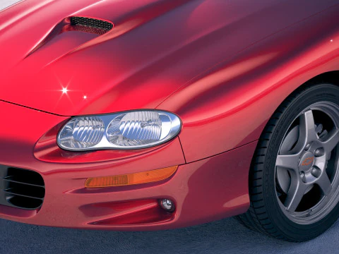 Chevrolet Camaro 1998 Modello 3D