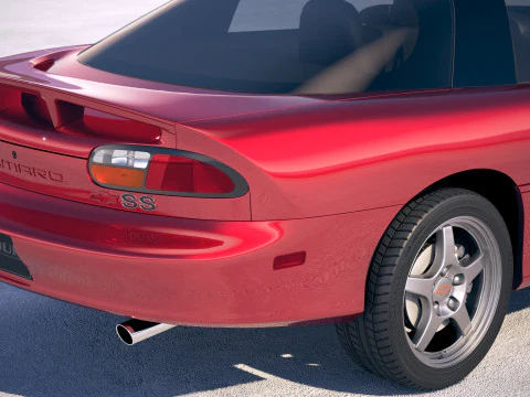Chevrolet Camaro 1998 Modello 3D