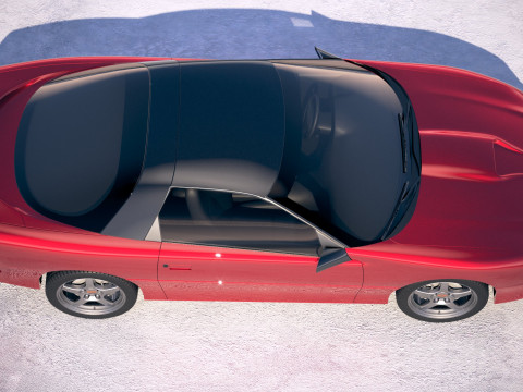 雪佛兰科迈罗 1998 3D 模型