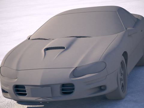 雪佛兰科迈罗 1998 3D 模型