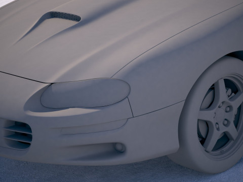 雪佛兰科迈罗 1998 3D 模型