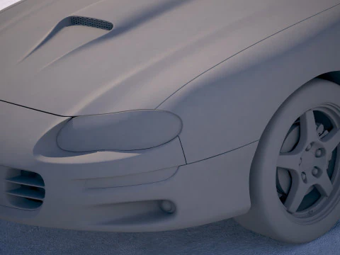 Chevrolet Camaro 1998 Modello 3D