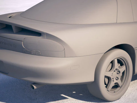 Chevrolet Camaro 1998 Modello 3D