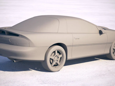 Chevrolet Camaro 1998 Modello 3D