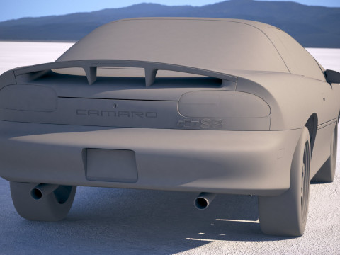 雪佛兰科迈罗 1998 3D 模型