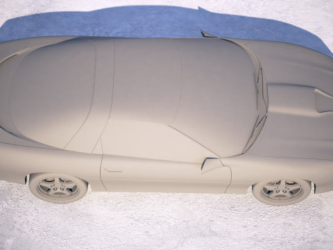 雪佛兰科迈罗 1998 3D 模型