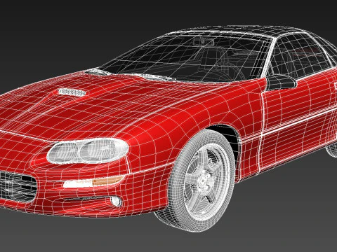 Chevrolet Camaro 1998 Modello 3D