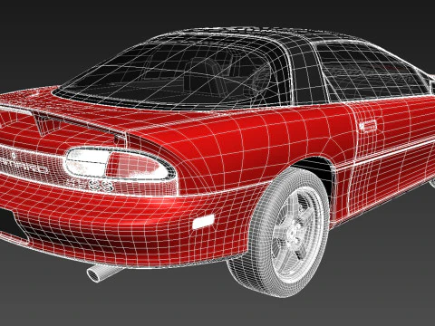 Chevrolet Camaro 1998 Modello 3D