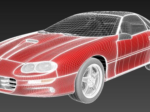 雪佛兰科迈罗 1998 3D 模型