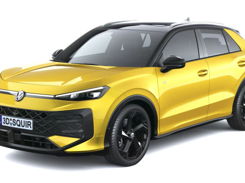 Volkswagen T-Roc R-line 2026 3D Model