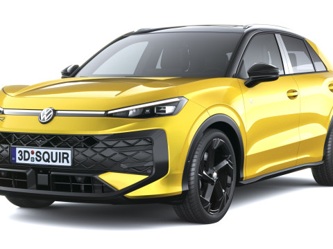 Volkswagen T-Roc R-line 2026 Model 3D
