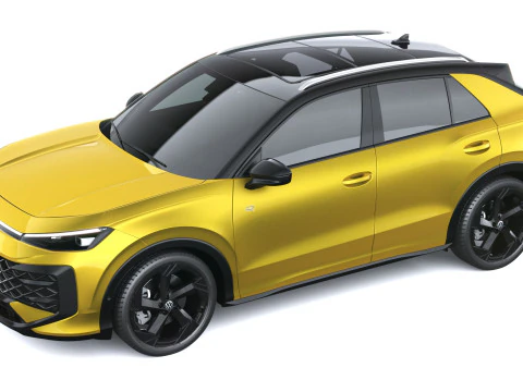Volkswagen T-Roc R-line 2026 3D Model
