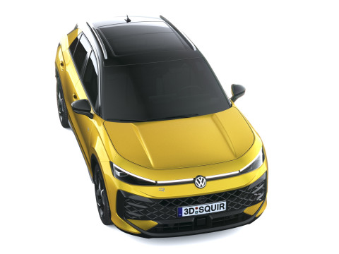 Volkswagen T-Roc R-line 2026 Model 3D